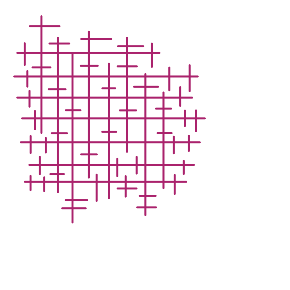 Simple line design elements wall png