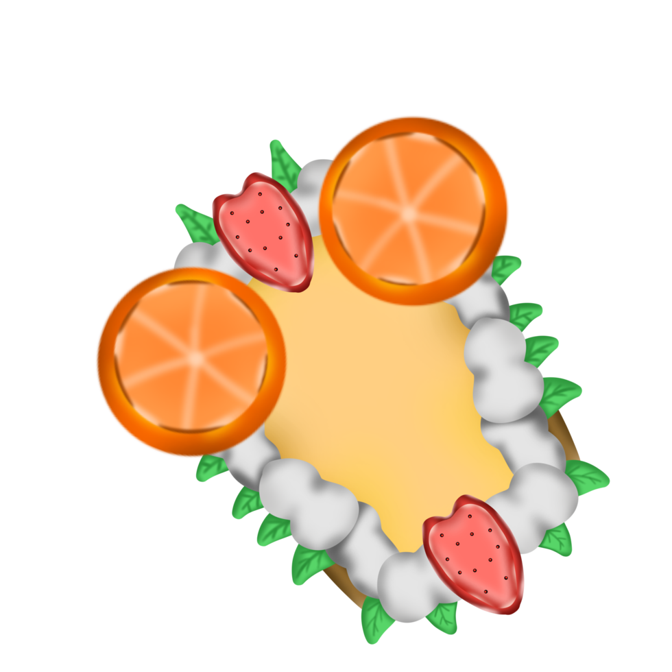 belegd broodje met fruit ontbijt voedsel esthetisch png