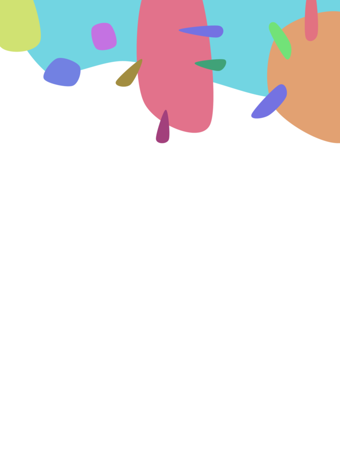 Aesthetic shape abstract unique png