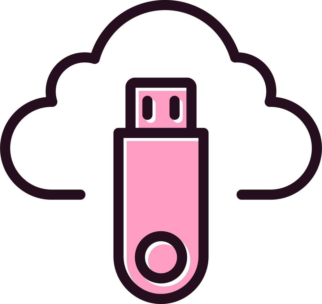 Flash Drive Vector Icon