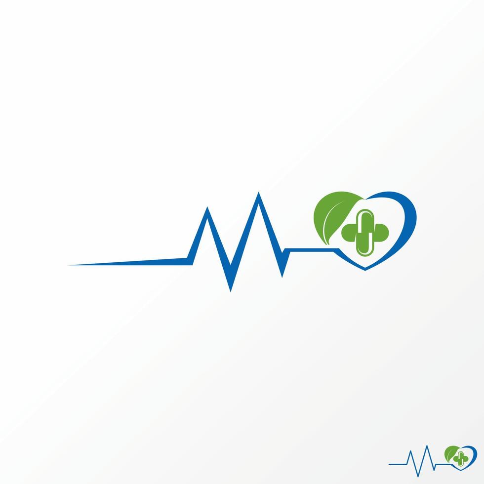Medical trading like letter M font with love, leaf, cross, and capsule image graphic icon logo design abstract concept vector stock. Can be used as a symbol related to health or hospital
