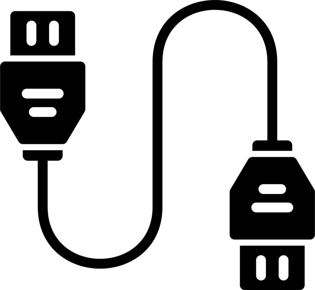 Data Cable Vector Icon