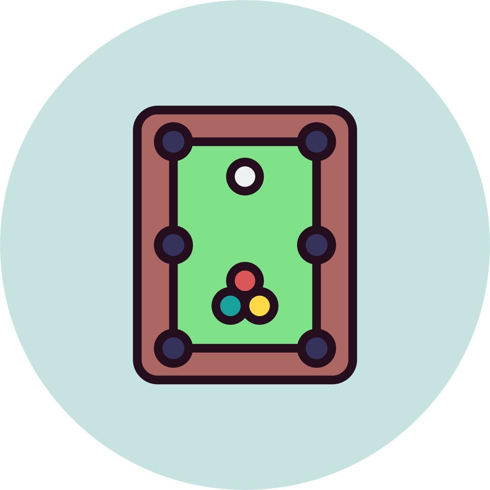 Billiards Vector Icon