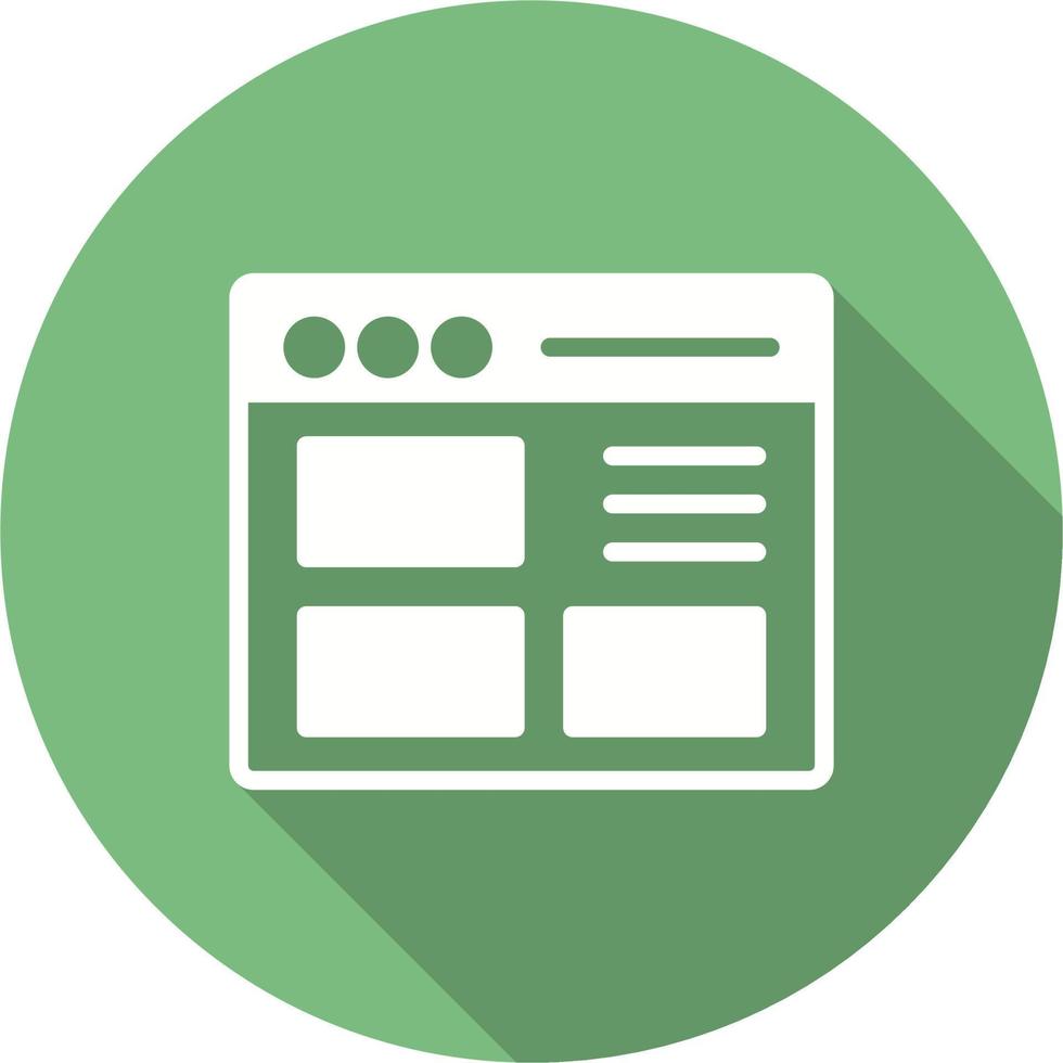 Website Design Vector Icon