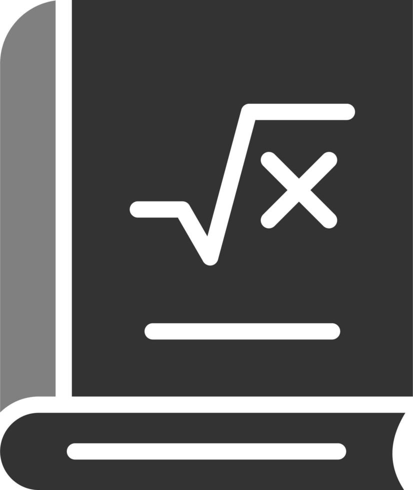 Math book Vector Icon