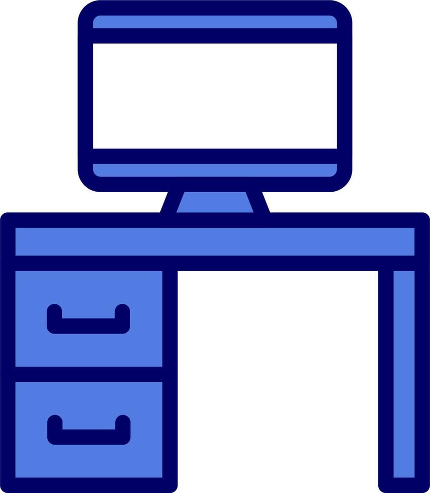 Work Table Vector Icon