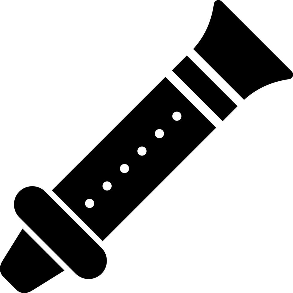 Flute Vector Icon