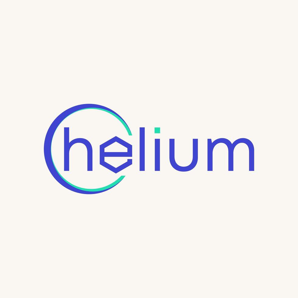 Simple and unique letter or word E font like hexagon or helium image graphic icon logo design abstract concept vector stock. Can be used as symbol related to chemical or sign