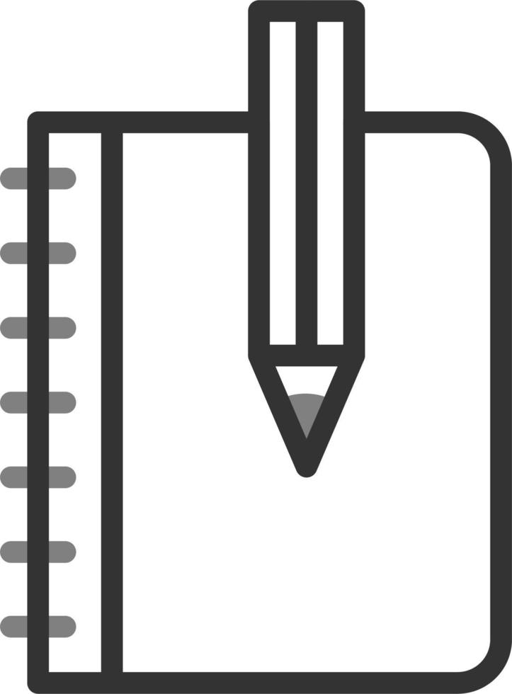 Sketchbook Vector Icon