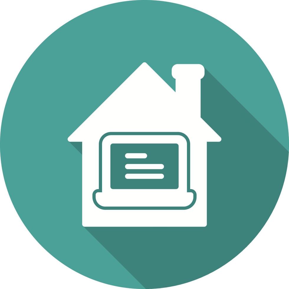 Work From Home  Vector Icon