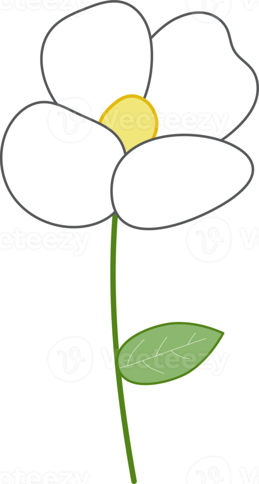 Spring Flower Flat Icon PNG