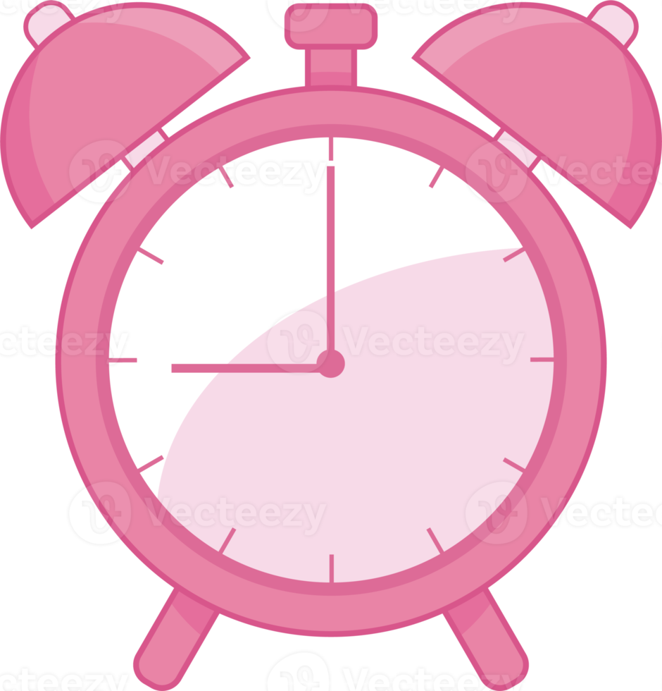 Pink Clock Flat Icon PNG 21125680 PNG