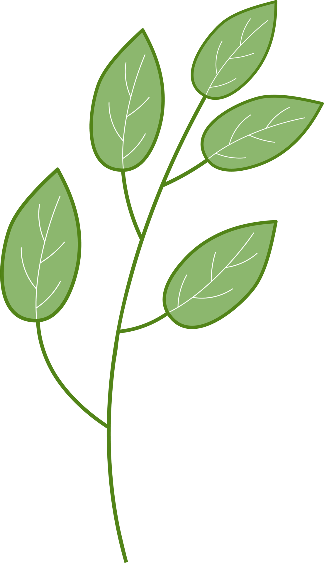 Spring Leaf Flat Icon PNG 21125683 PNG