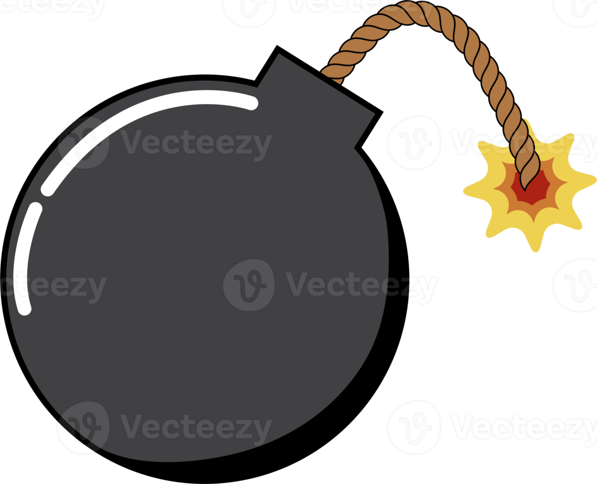 Bomb flat icon PNG 21125685 PNG