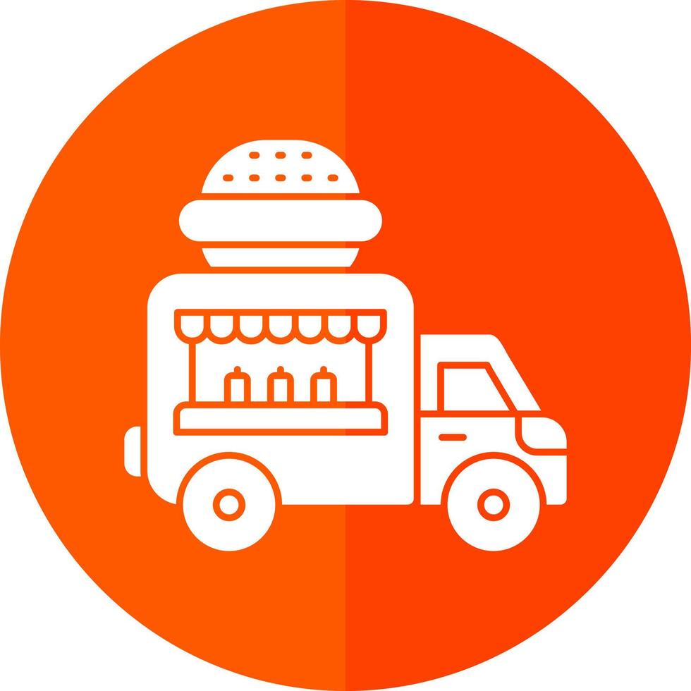 Food Truck Vector Icon Design