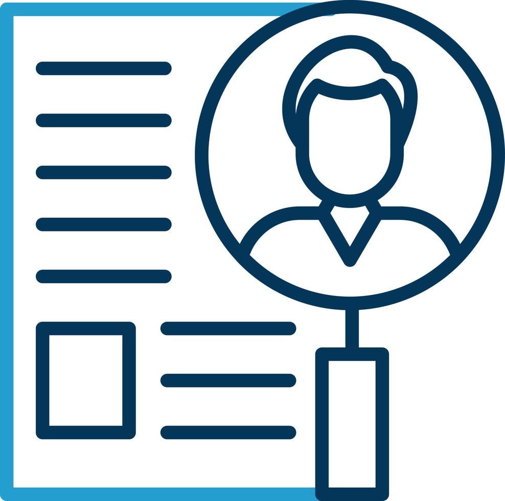 Recruitment Vector Icon Design