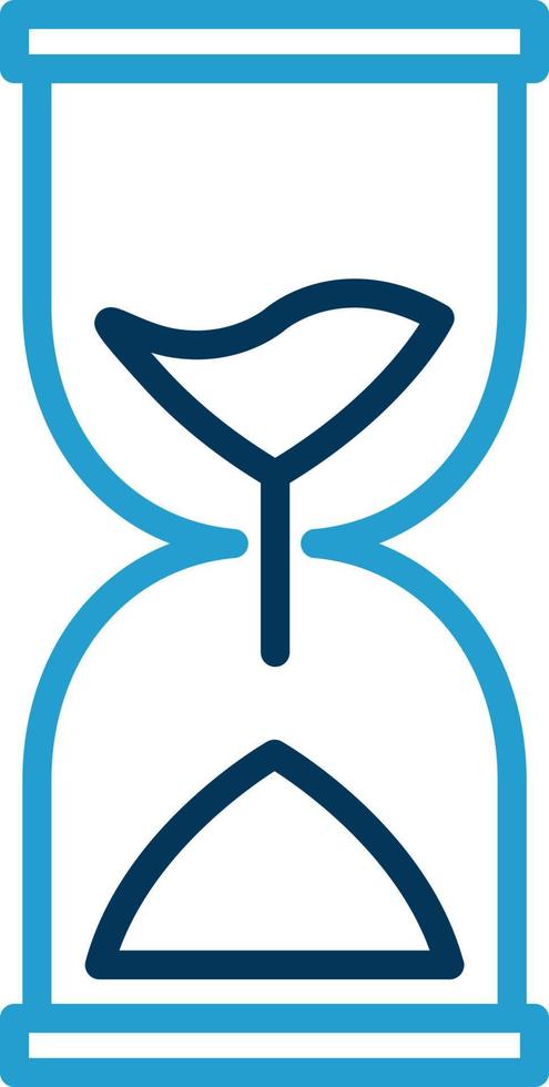 Hourglass Vector Icon Design