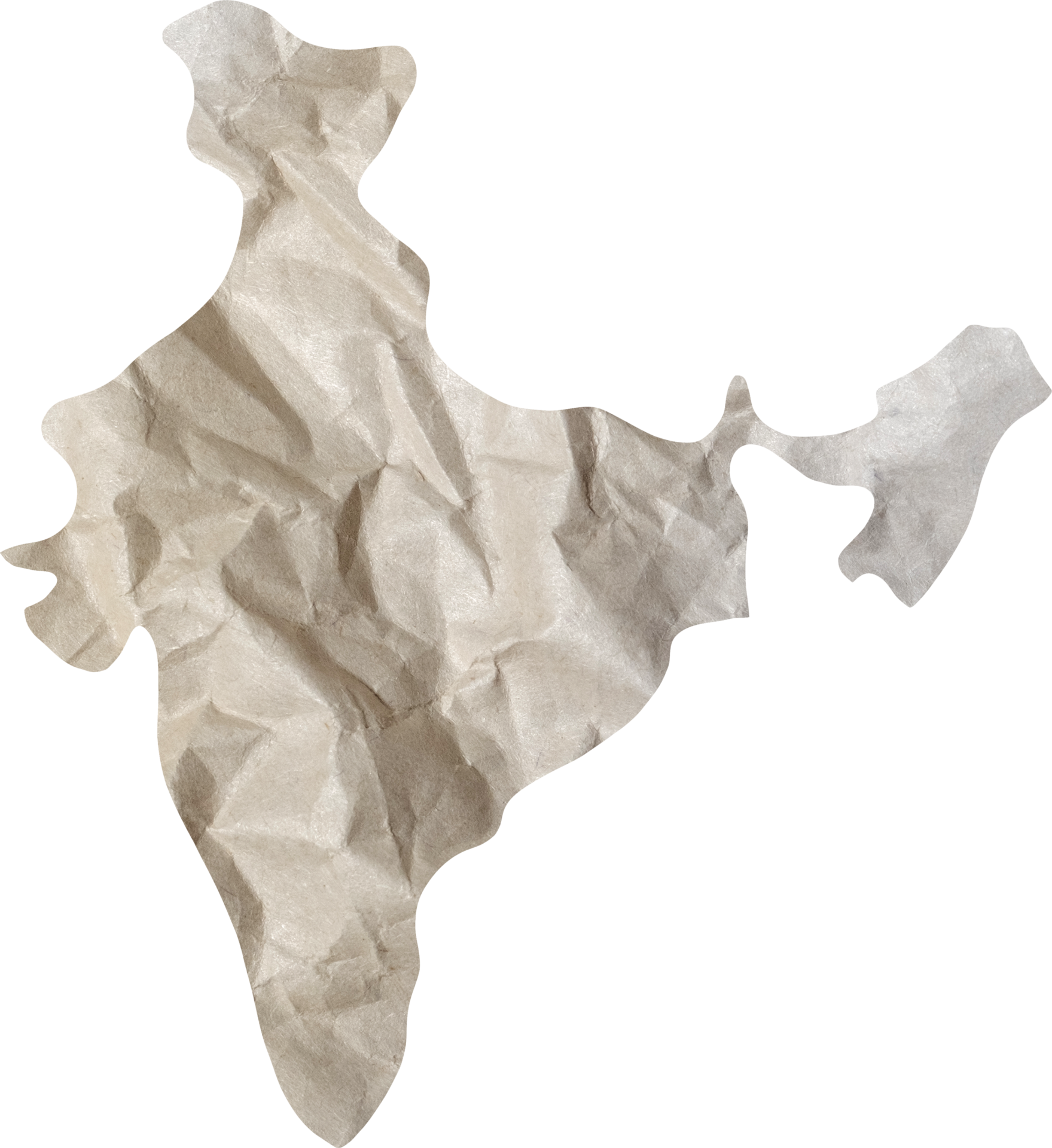 india-map-paper-texture-cut-out-on-transparent-background-21125979-png