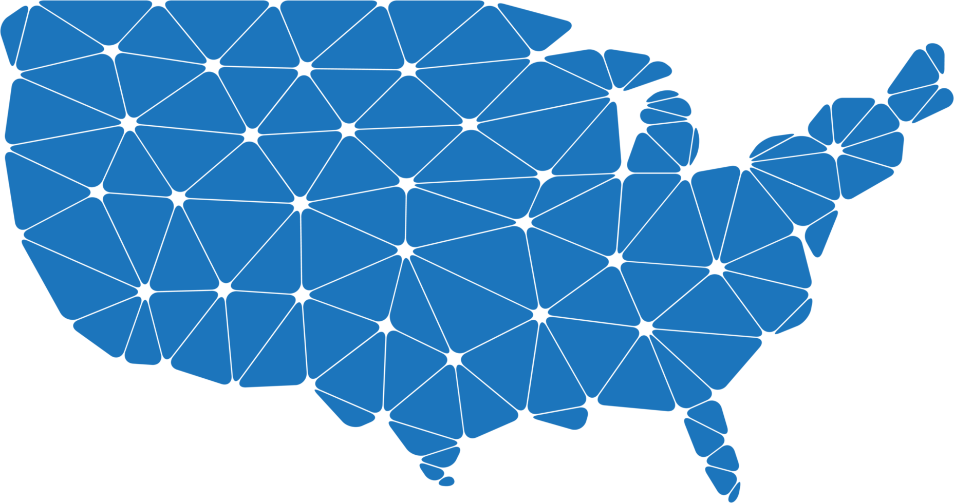 polygonal usa map. png