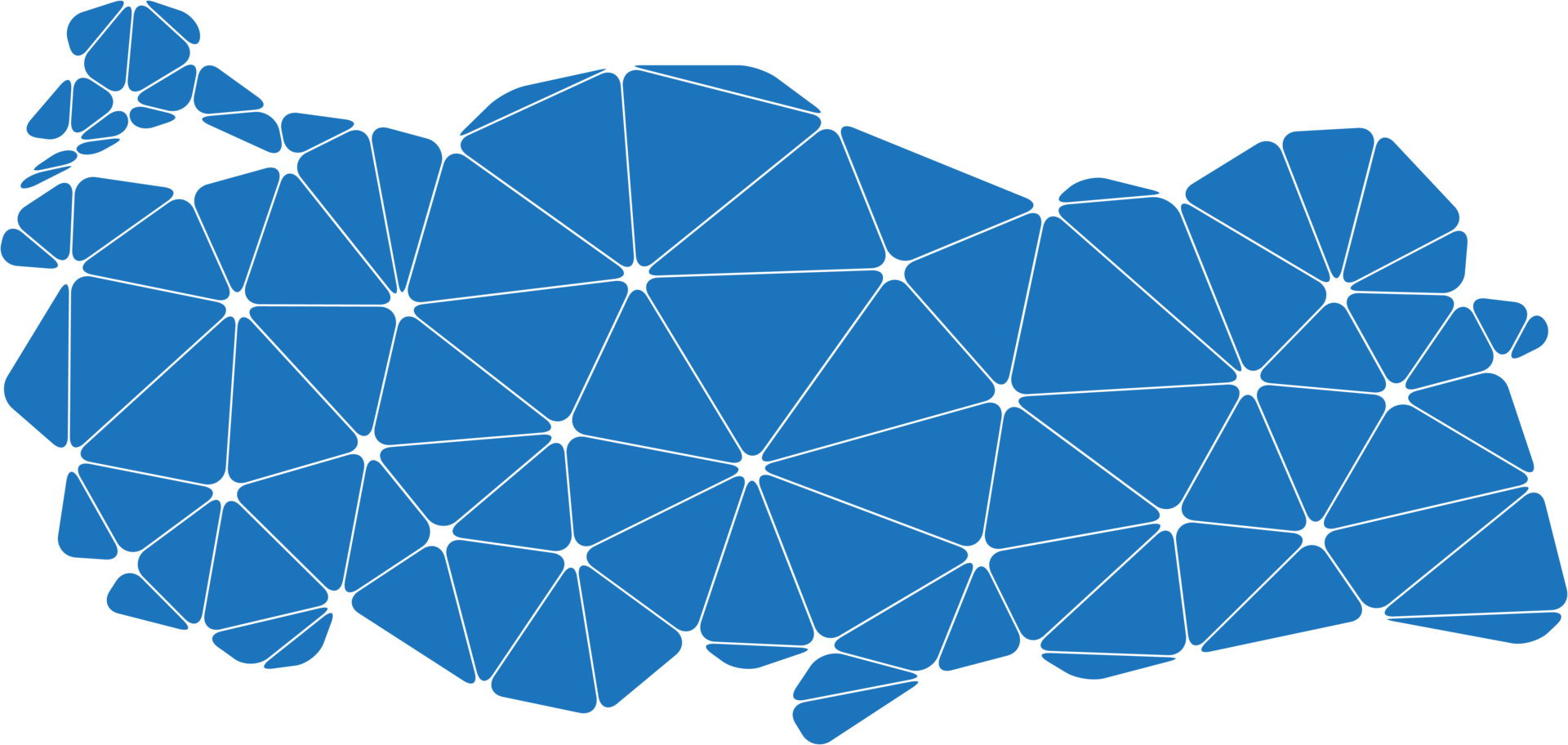 mapa de peru poligonal. png