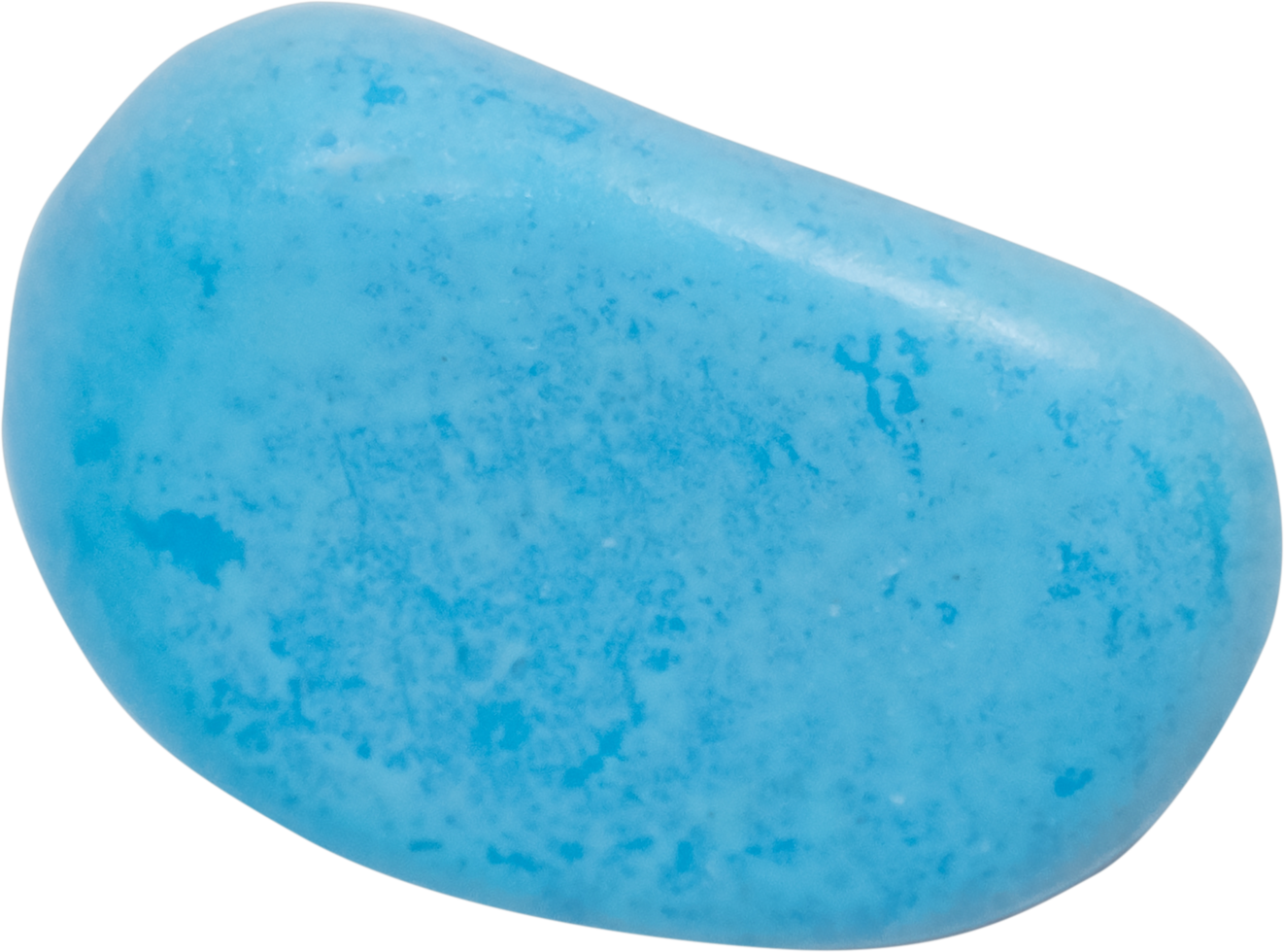 healing stone cut out on transparent background. png