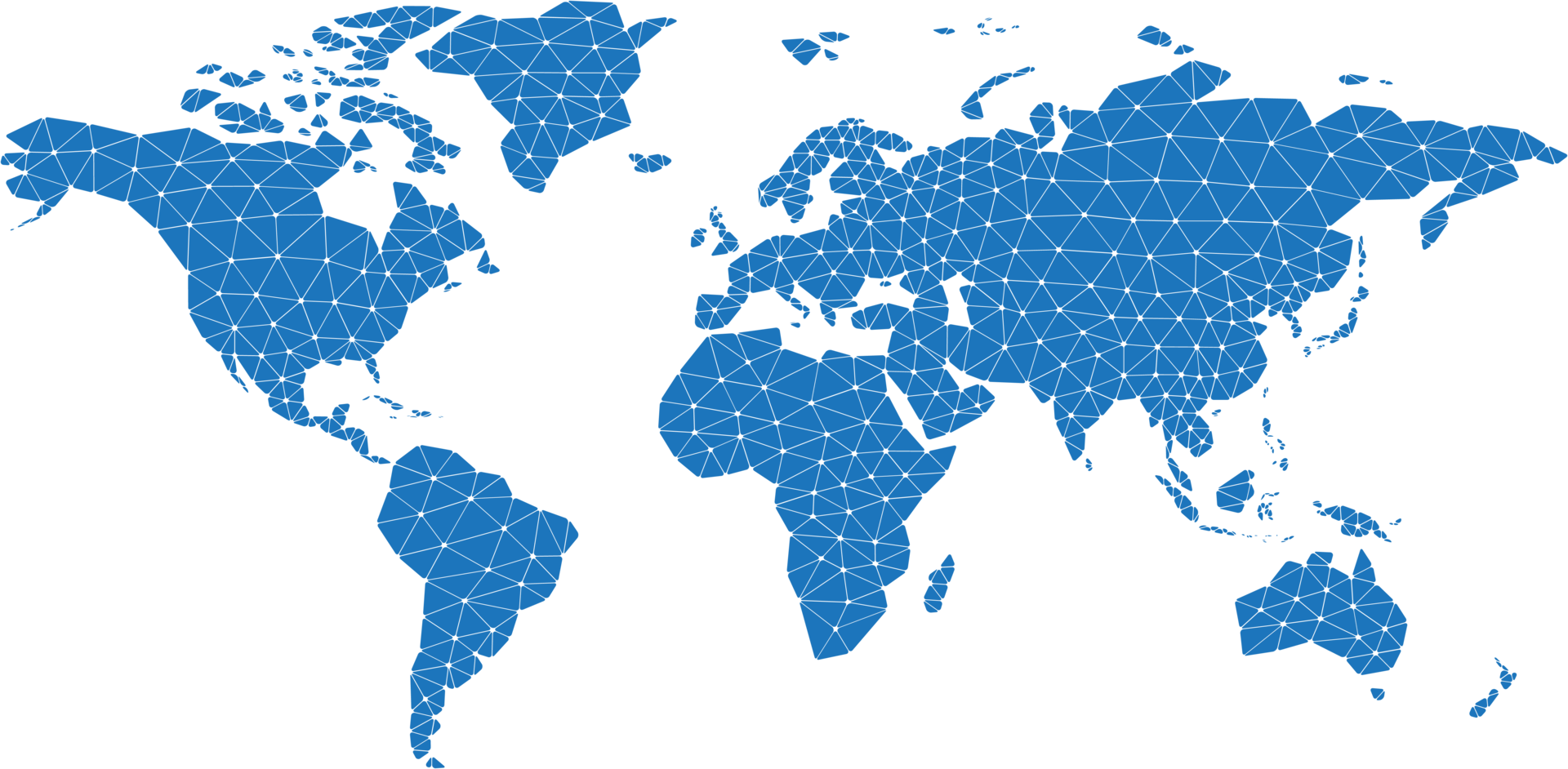 polygonal world map. png