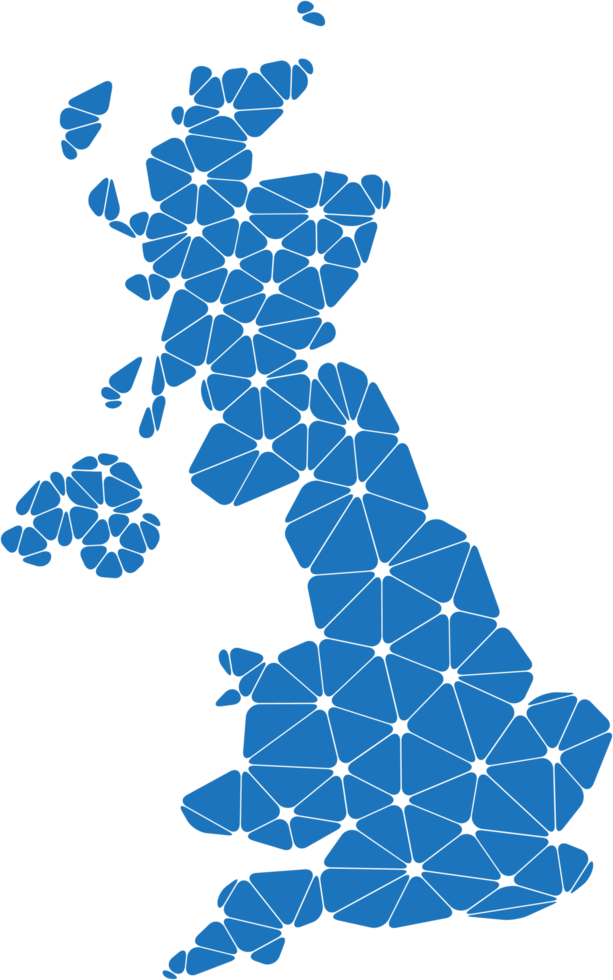 polygonal united kingdom map. png