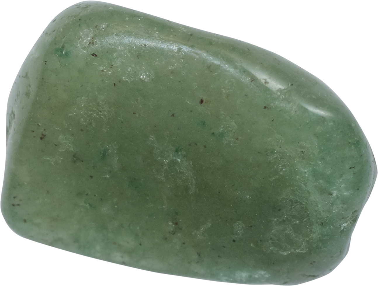 healing stone cut out on transparent background. png