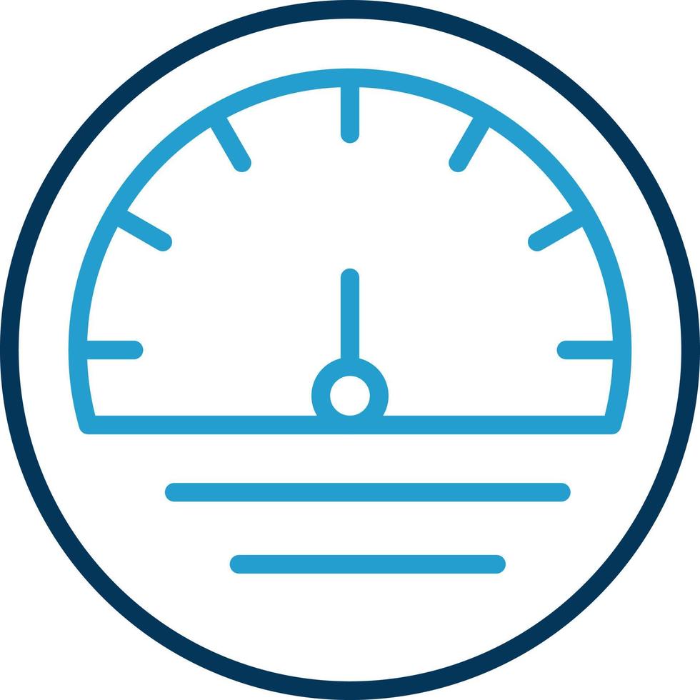 Speedometer Vector Icon Design