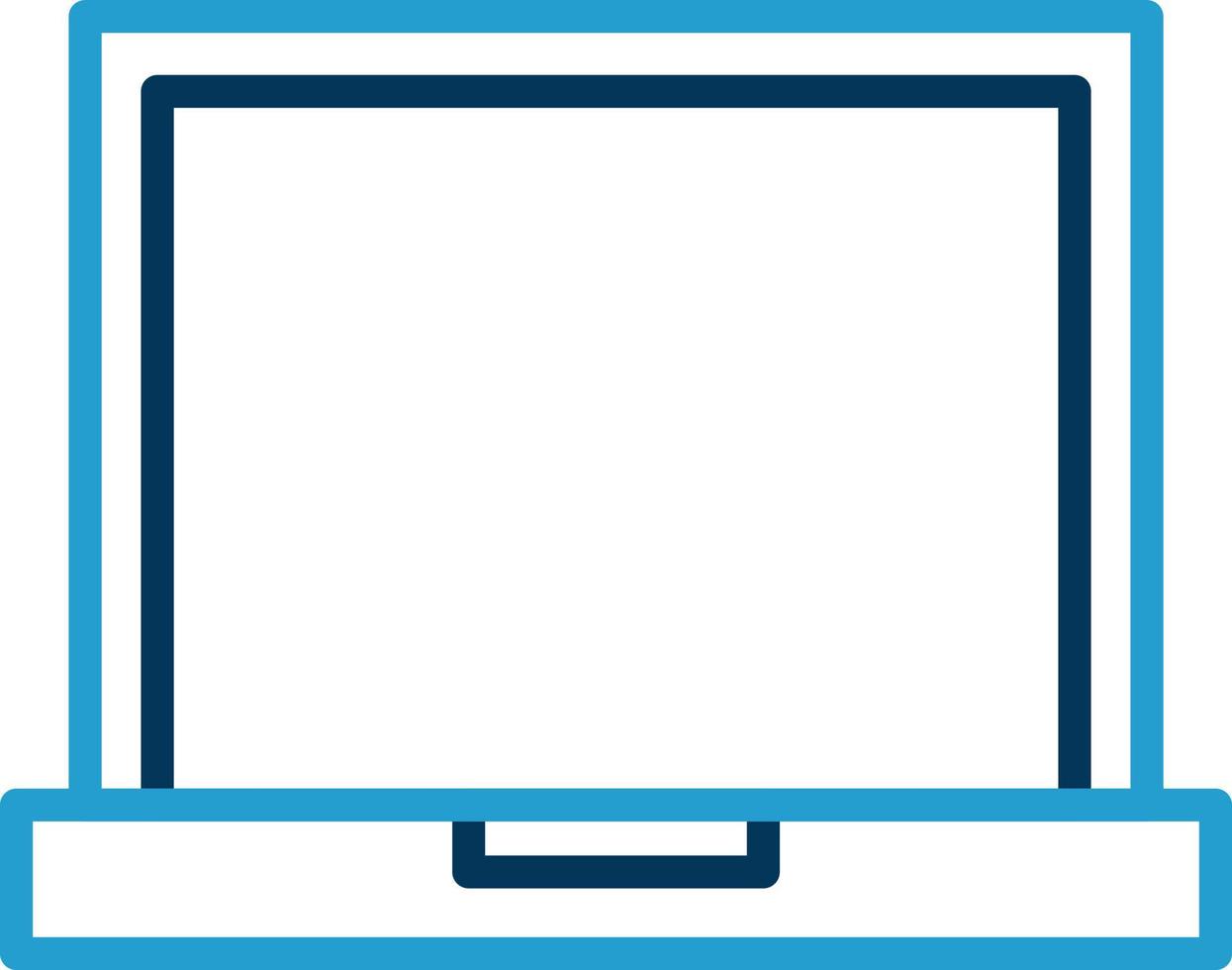 Laptop Screen Vector Icon Design