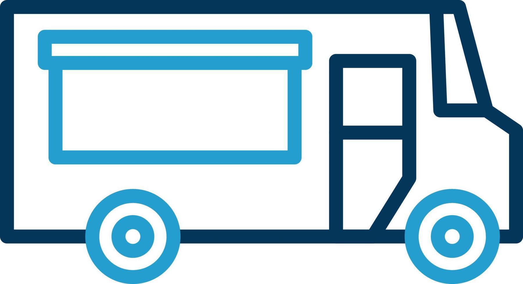Food Truck Vector Icon Design