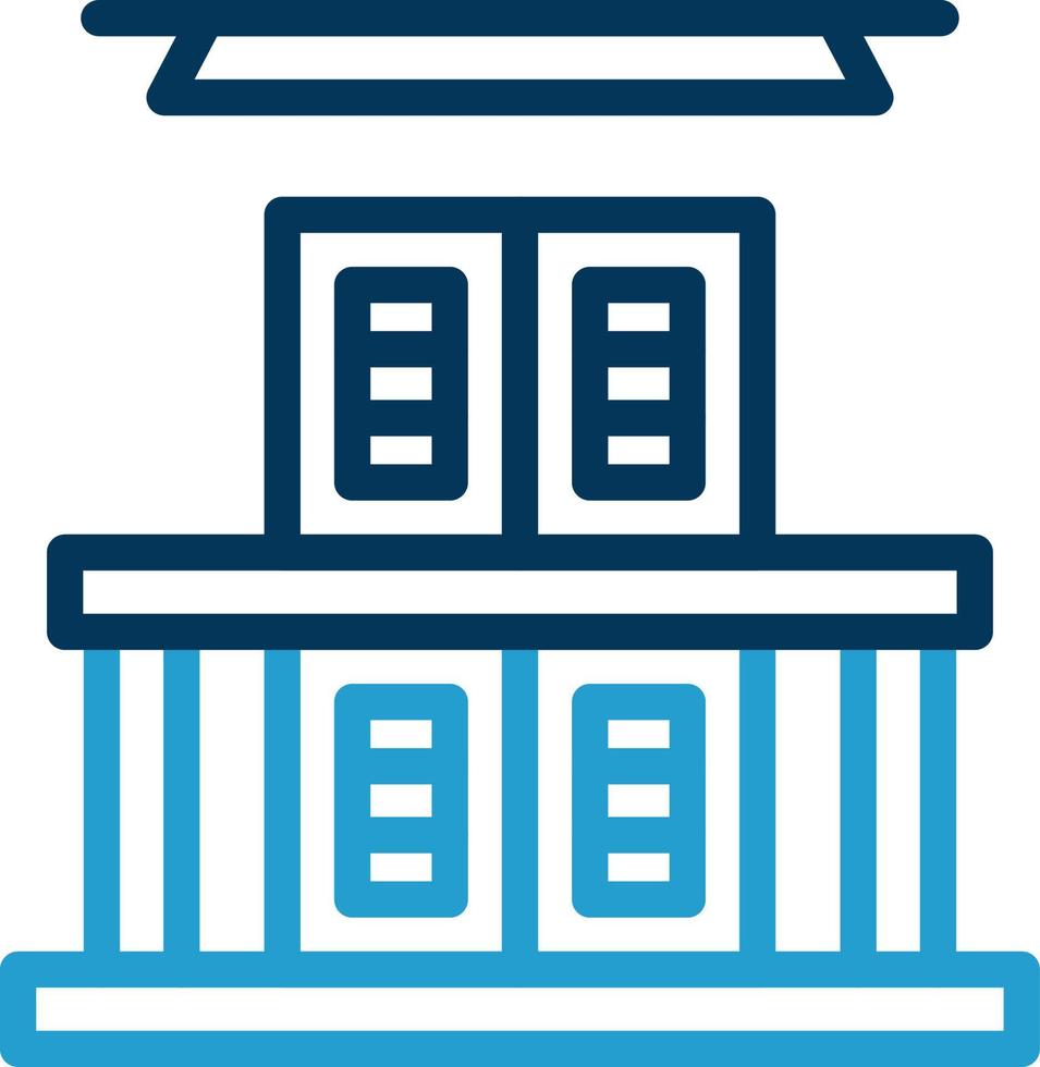 Balcony Vector Icon Design