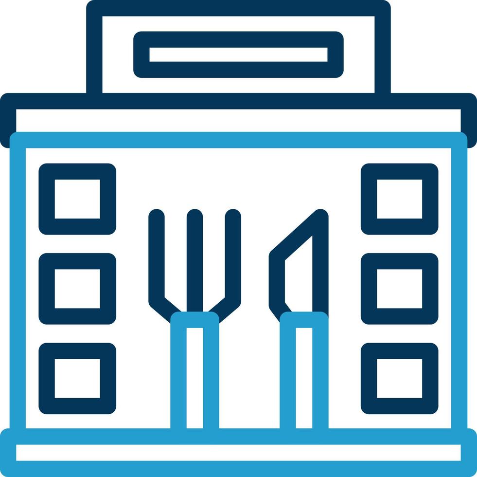 diseño de icono de vector de restaurante