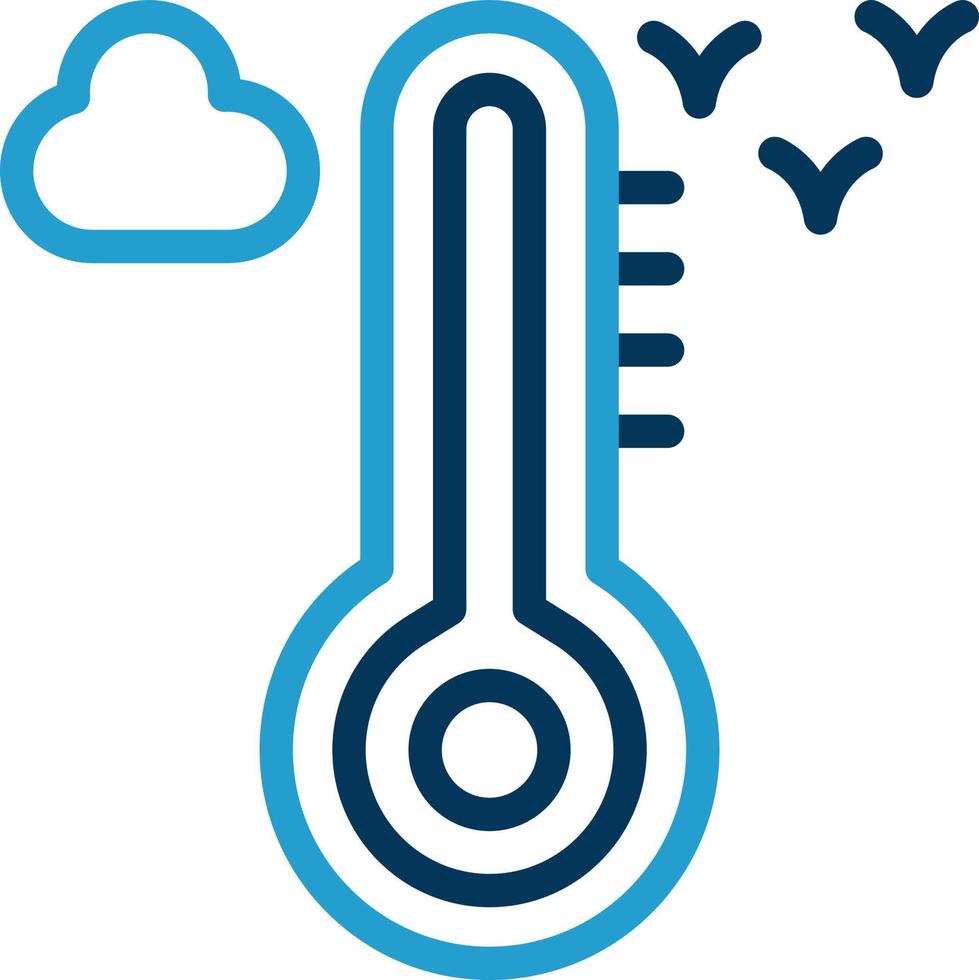 diseño de icono de vector de temperatura