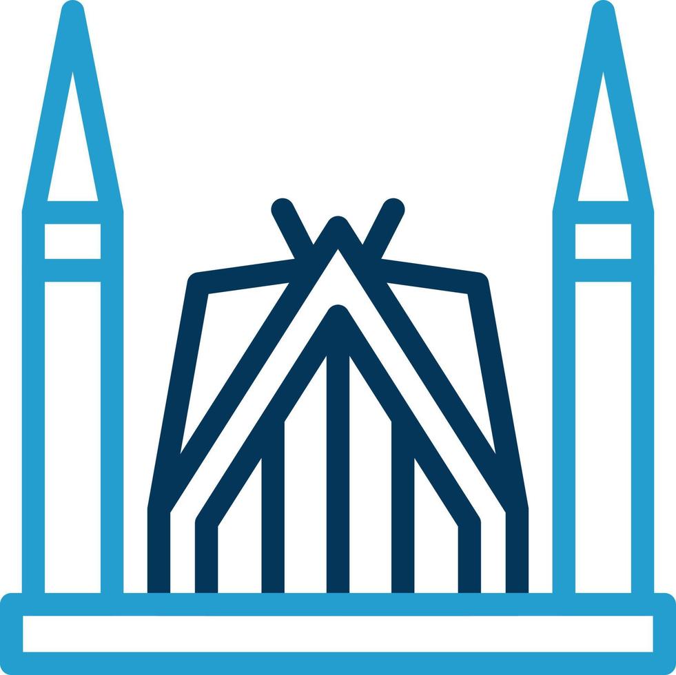 Landmark Vector Icon Design