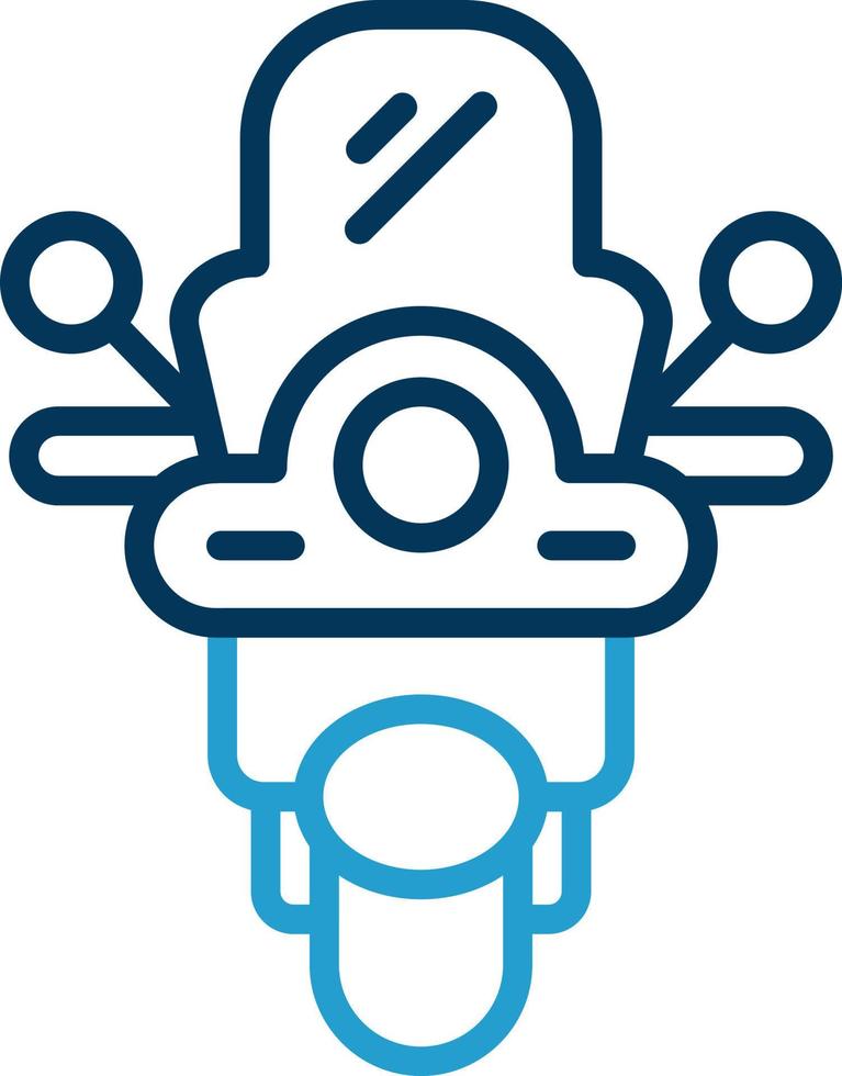 Motorbike Vector Icon Design