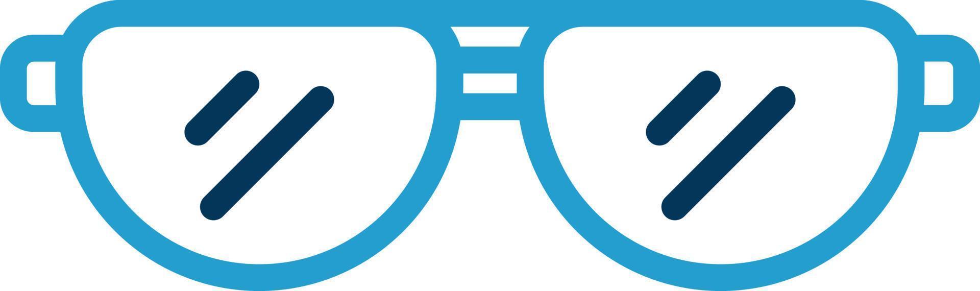 diseño de icono de vector de gafas de sol