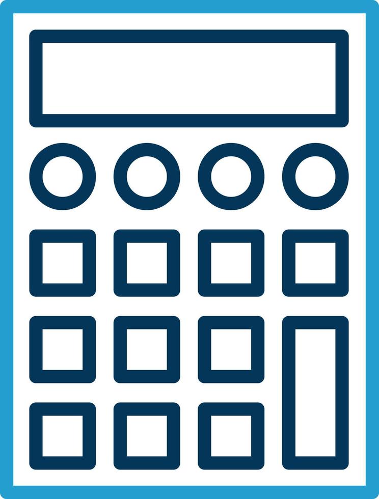 diseño de icono de vector de calculadora