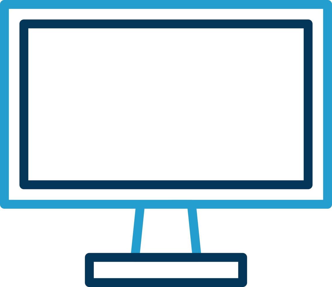 Monitor Screen Vector Icon Design