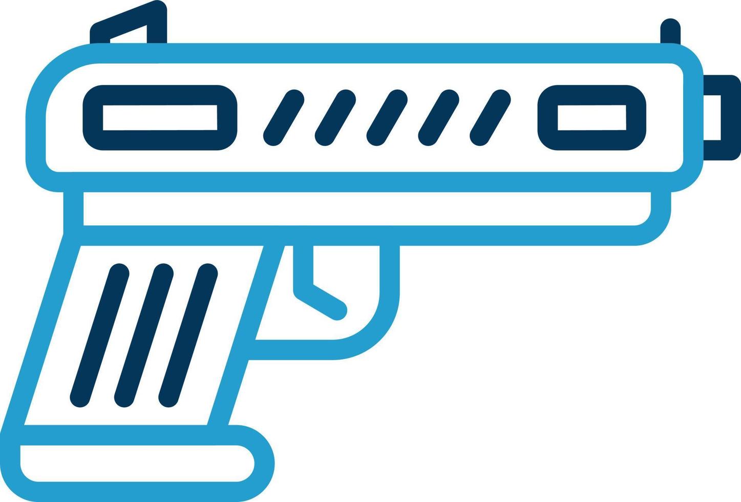 diseño de icono de vector de pistola