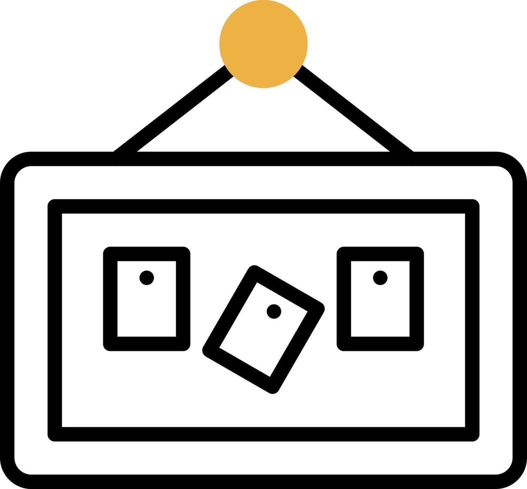 Pinboard Vector Icon Design