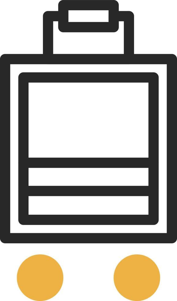 Baggages Vector Icon Design