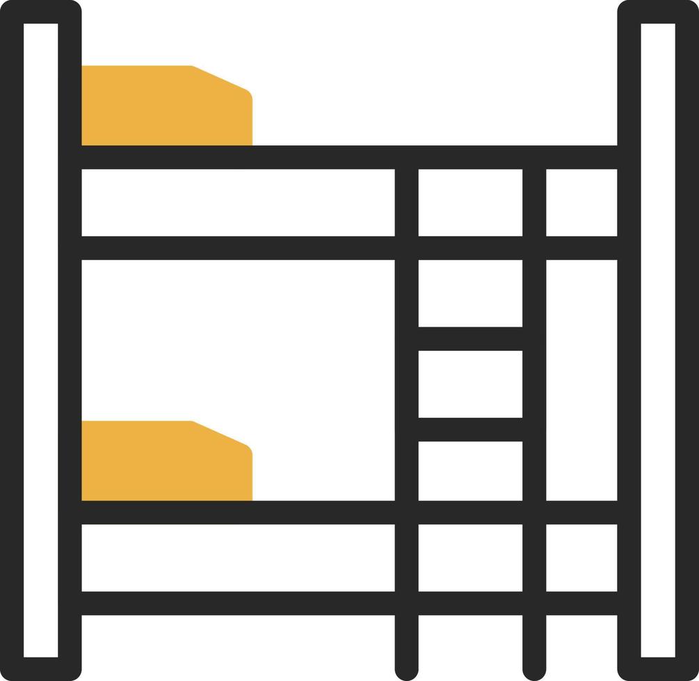 Bunk Vector Icon Design