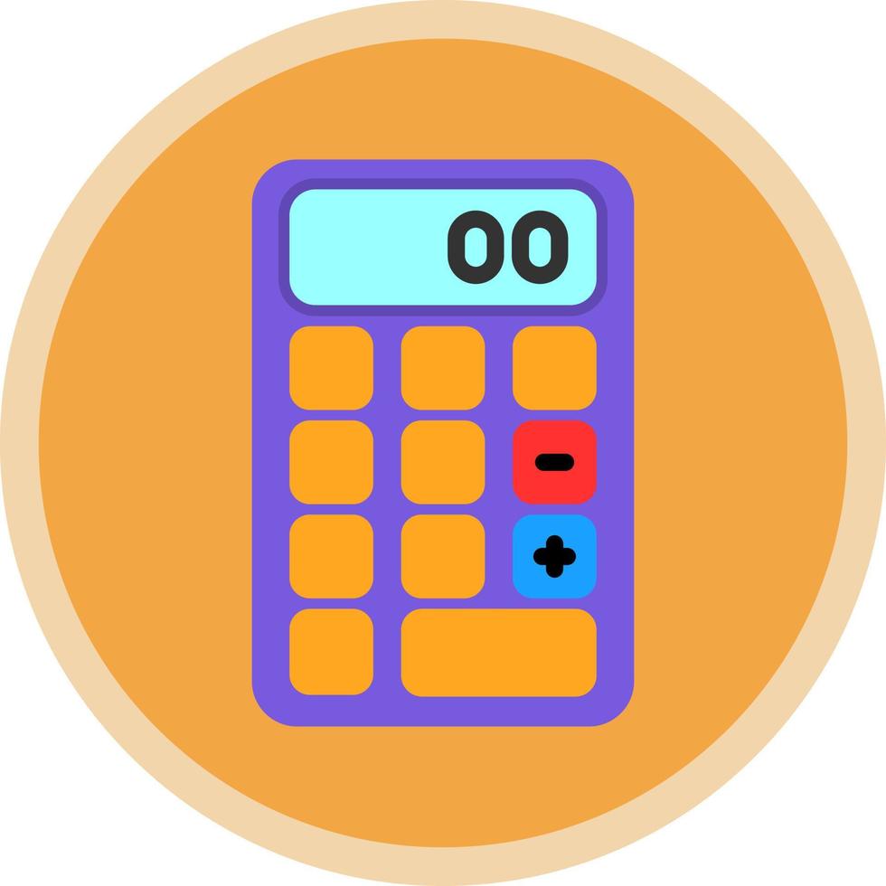 diseño de icono de vector de calculadora