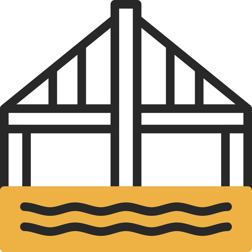 Bridge Vector Icon Design