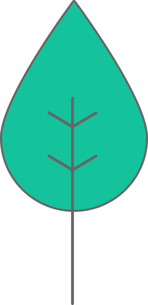 árbol, plano, icono png