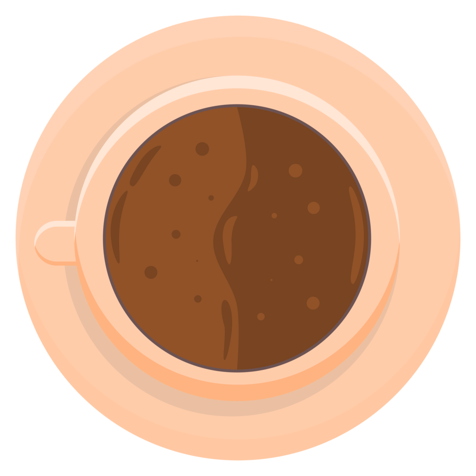 kopp kaffe klistermärke png