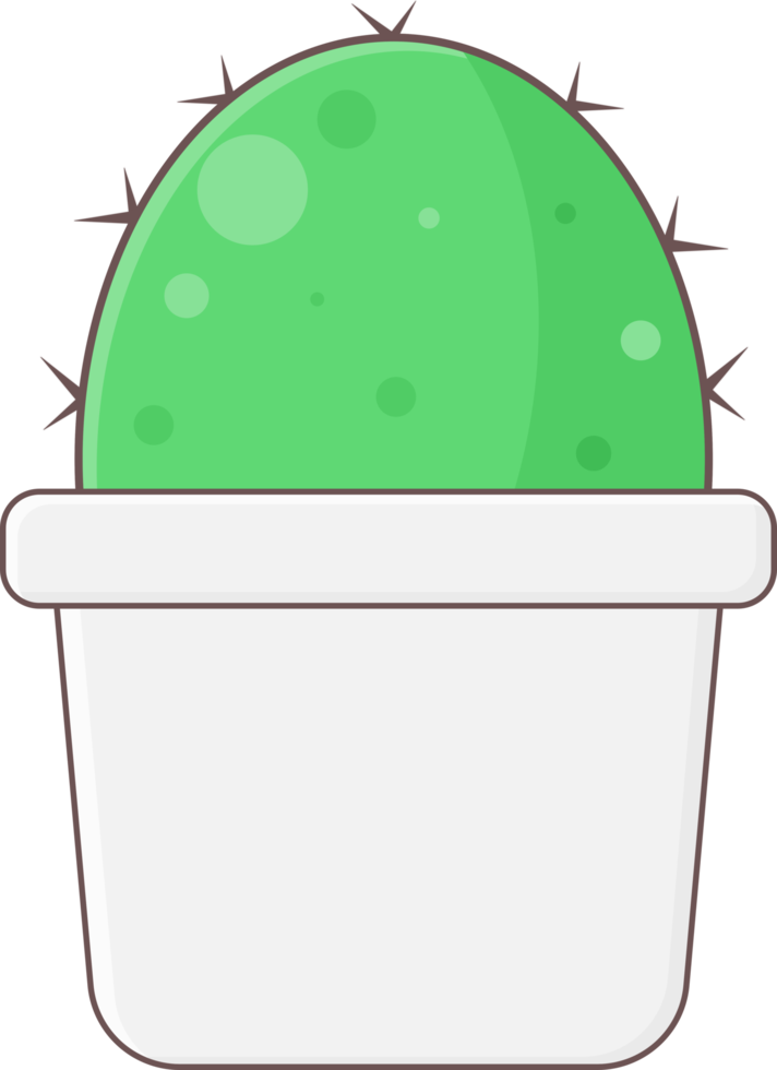 cactus in a pot png