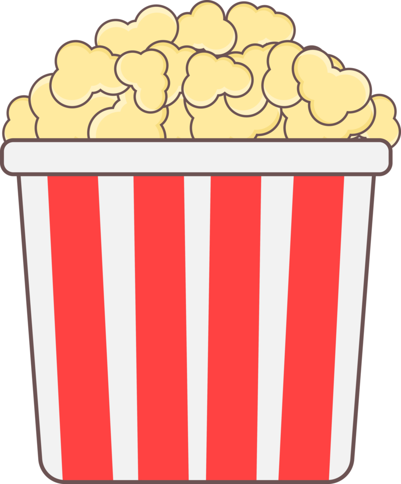 pop corn icône png