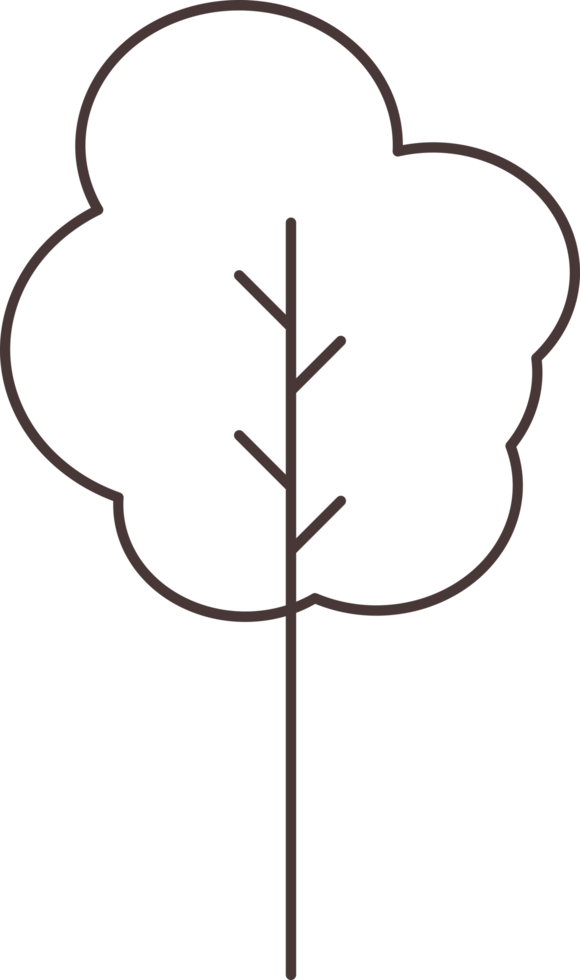 tree line icon png